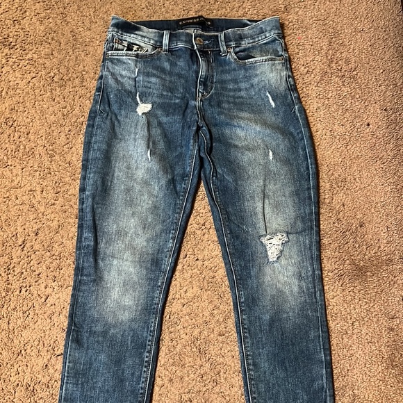 Express “Mia” Mid Rise Leggings - Picture 2 of 7